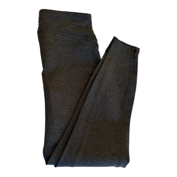 SPANX Ankle Ponte Hem Slit Charcoal Legging - Picture 5 of 5